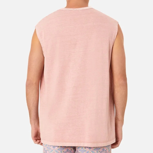 Men's 100% Cotton Custom Logo Blank T Shirts Oversized Rib Crew Neck Plain Tee Luxury Loose T-shirts For Men