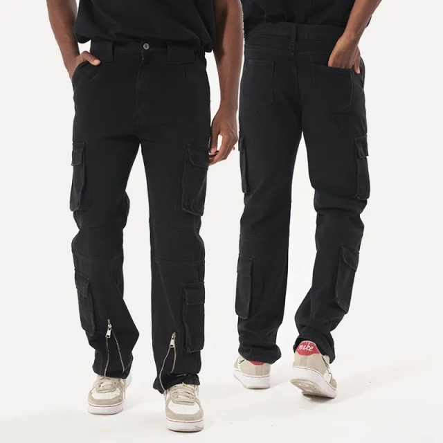 Mens Clothing Fashion Cargo Pants Streetwear Baggy Casual Techwear Pants Trousers For Men