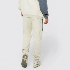 Oem Wholesale Latest Design Blue And White Custom Tracksuits High Quality For Men Cotton Tracksuit