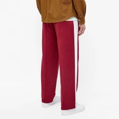 Custom Design Plus Size Training Sweat Track Pants Men Taped Jogger Trackpants Wide Leg