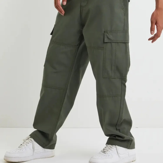Mens Casual Personalized Design Multi-pockets Trousers Blank Street Cargo Pants For Men