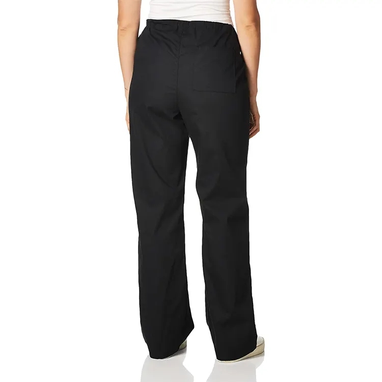 Outdoor Mens Pant Drawstring Waist Trousers With Pocket Custom Logo Wide Leg Pants For Men Casual
