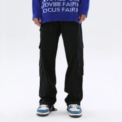 Custom Mens Tactical Cargo Pants Multi-pockets Streetwear Mens Pants Custom Factory