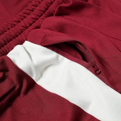 Custom Design Plus Size Training Sweat Track Pants Men Taped Jogger Trackpants Wide Leg