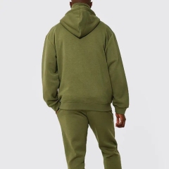 Oem Wholesale High Quality Plain Custom Zip Up Wind Breaker Tracksuit Winter Tracksuits For Men