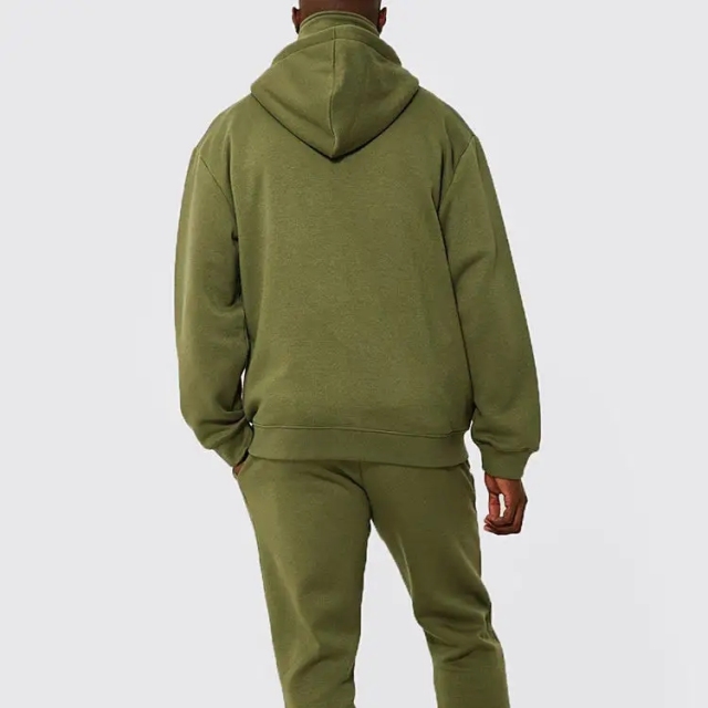 Oem Wholesale High Quality Plain Custom Zip Up Wind Breaker Tracksuit Winter Tracksuits For Men