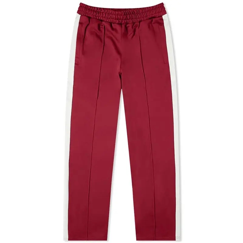 Custom Design Plus Size Training Sweat Track Pants Men Taped Jogger Trackpants Wide Leg