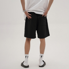 Summer new product 420g heavyweight fashion brand shorts loose sports casual printed shorts for men