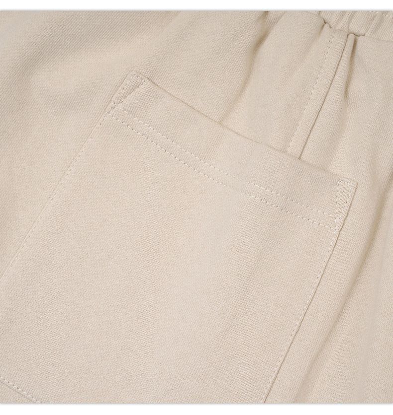 Summer heavyweight 400g new embroidered shorts loose street shorts for men