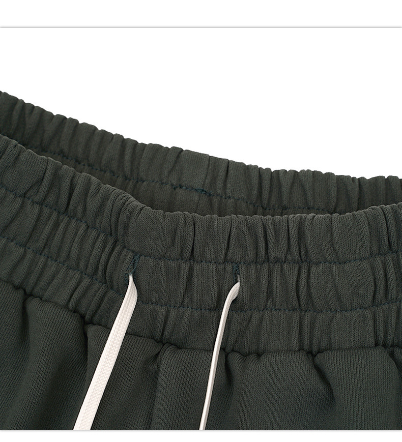 Summer new heavyweight washed and distressed loose sports casual shorts for men