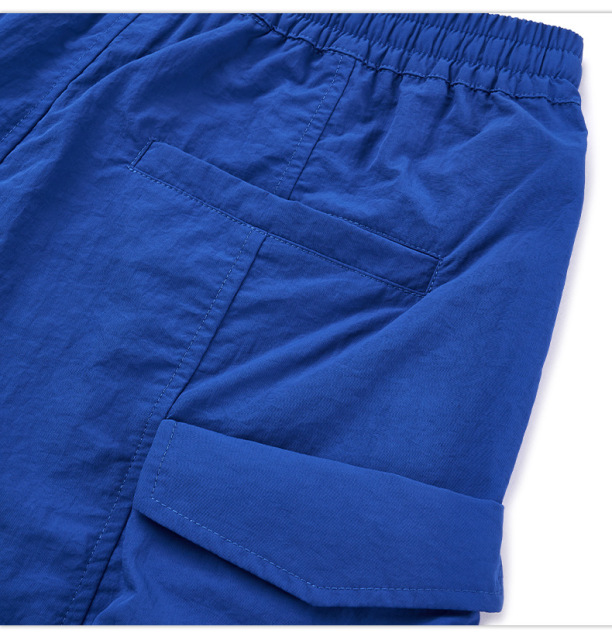 New Spring and Summer Outdoor Loose Side Pocket Cargo Men's Shorts