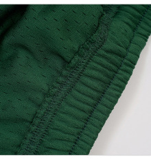 Summer heavyweight 400g mesh embroidered street loose shorts for men