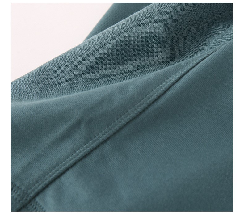 350g heavyweight terry short sweatpants drawstring loose casual solid color men's sports casual shorts