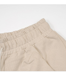 Summer new multi-pocket 400g heavyweight loose overalls shorts for men