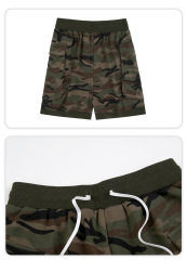 New summer men's loose camouflage casual shorts