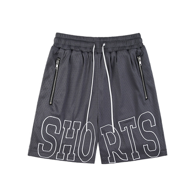 Summer new hip-hop drawstring basketball sports casual shorts for men