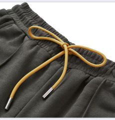 New spring and summer loose casual embroidered straight shorts for men