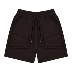 Spring and summer heavyweight basic work shorts street loose large pocket trousers