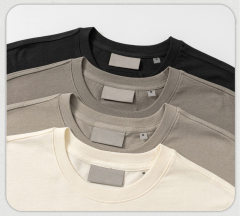 High Quality Custom Logo 100% Cotton T Shirt For Men Blank Heavy Weight 230gsm Oversized Tshirt Printing Men's T-shirts