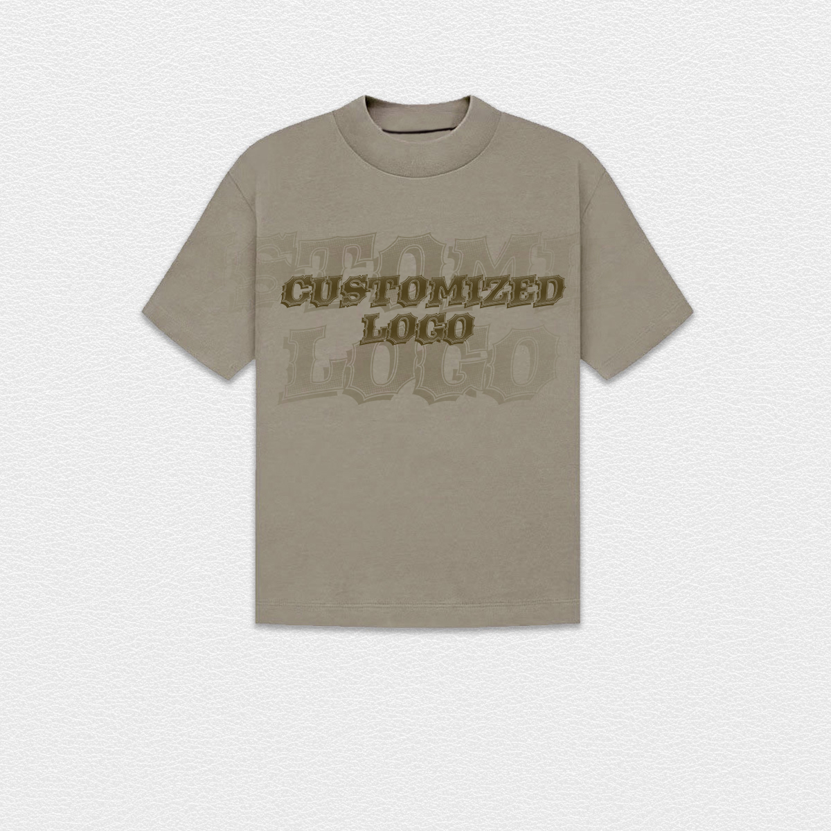 Custom T Shirts Oversized Washed Printed Boxy Cut Tshirt Men Comfort Colors