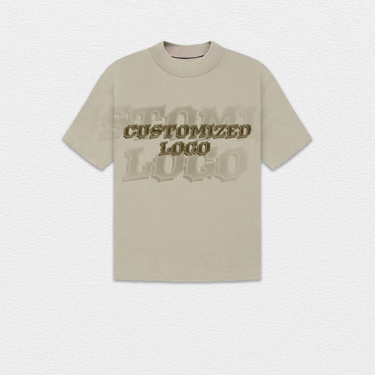 Custom T Shirts Oversized Washed Printed Boxy Cut Tshirt Men Comfort Colors