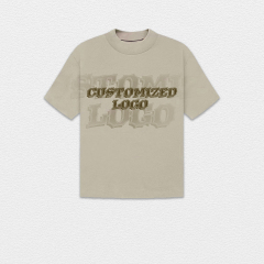 Custom T Shirts Oversized Washed Printed Boxy Cut Tshirt Men Comfort Colors