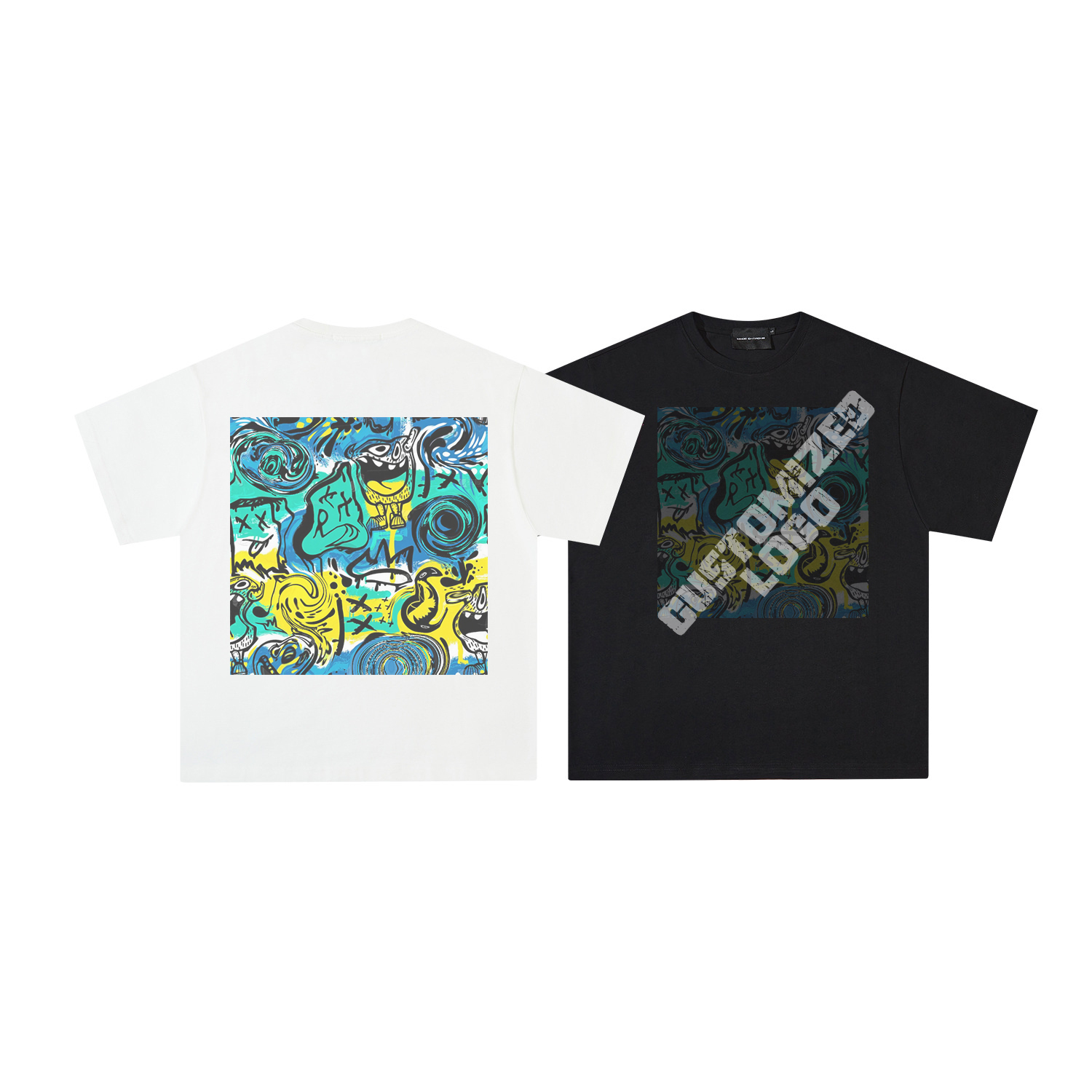 Cotton Vintage Graphic Oversized Tshirt