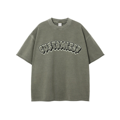 Heavyweight High Quality Fashion Acid Wash Shirt