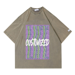 Oversized Tshirt Acid Wash