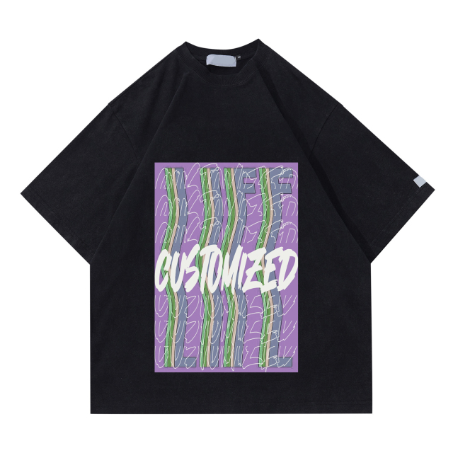 Oversized Tshirt Acid Wash