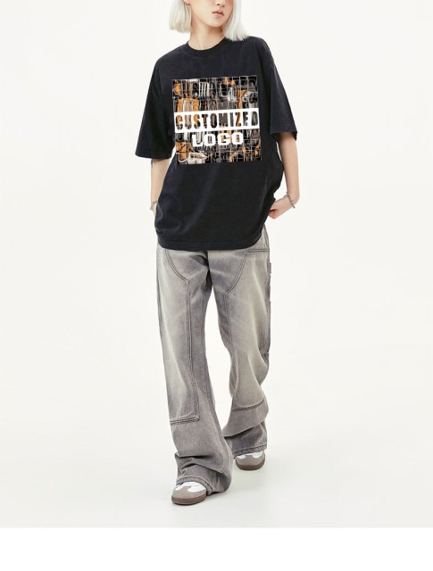 High Quality Acid Wash Tshirt Oversized