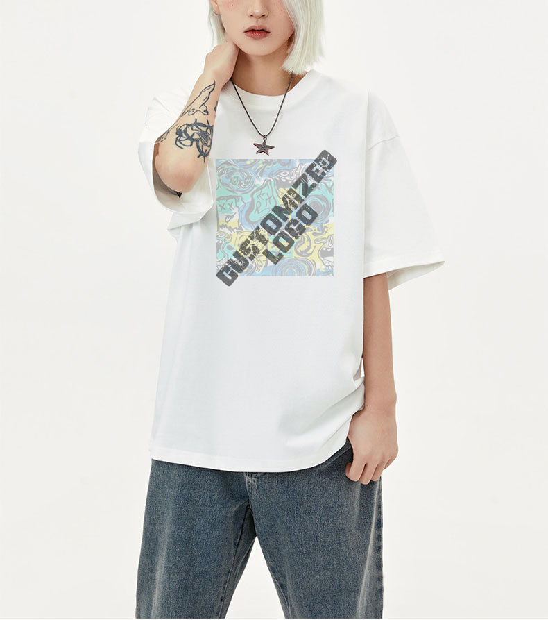 Cotton Vintage Graphic Oversized Tshirt