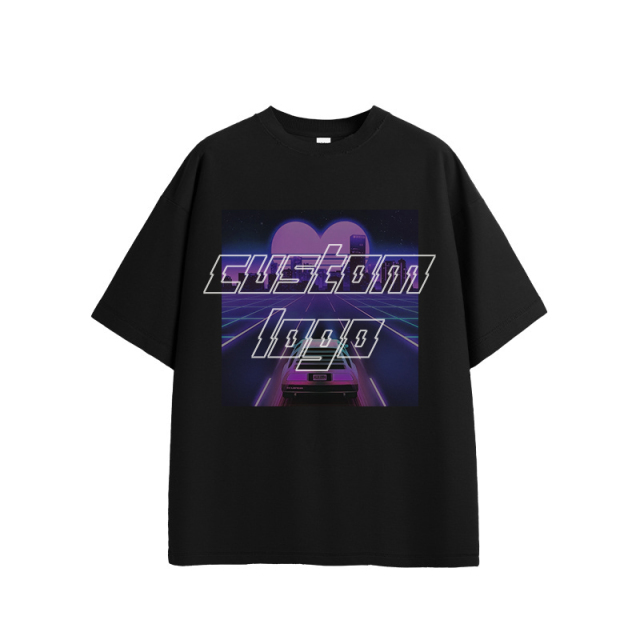 Oversized Tshirt Acid Wash