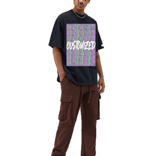 Oversized Tshirt Acid Wash