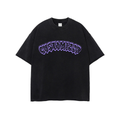 Heavyweight High Quality Fashion Acid Wash Shirt