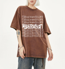 Oversized Tshirt Acid Wash
