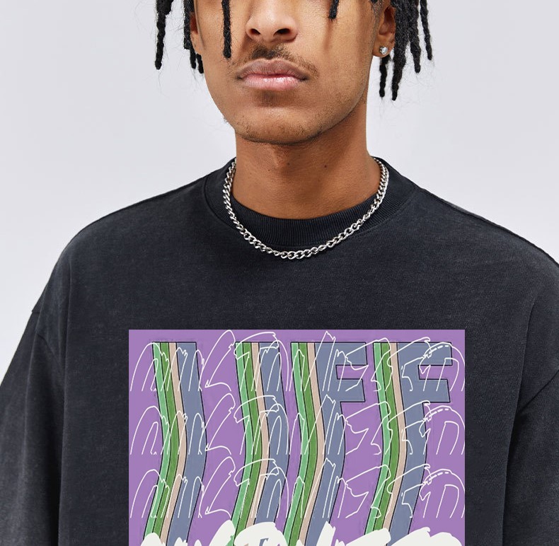 Oversized Tshirt Acid Wash