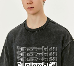 Oversized Tshirt Acid Wash