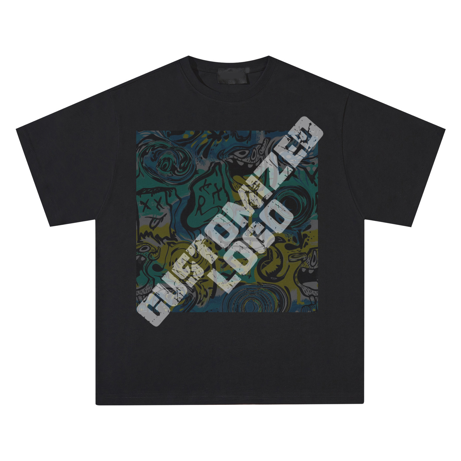 Cotton Vintage Graphic Oversized Tshirt