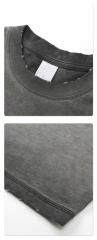 Acid Washed Heavyweight Trendy Street T-Shirt