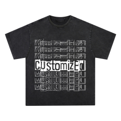 Oversized Tshirt Acid Wash