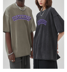 Heavyweight High Quality Fashion Acid Wash Shirt