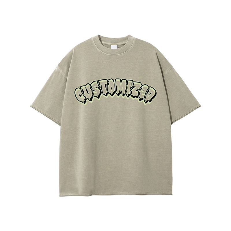 Heavyweight High Quality Fashion Acid Wash Shirt