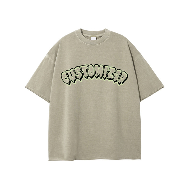 Heavyweight High Quality Fashion Acid Wash Shirt