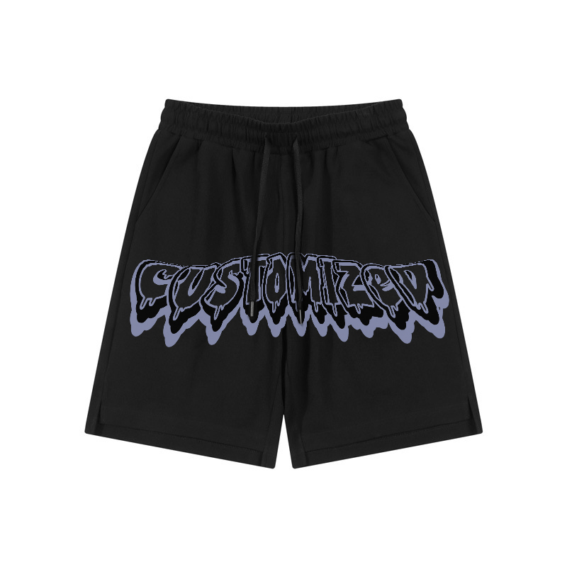 Custom Logo Gym Cotton Running Shorts