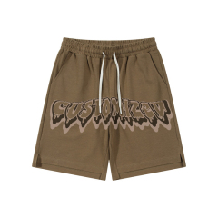 Custom Logo Gym Cotton Running Shorts