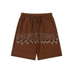 Custom Logo Gym Cotton Running Shorts