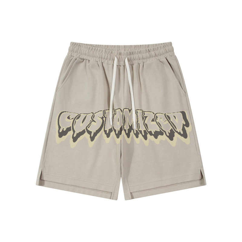 Custom Logo Gym Cotton Running Shorts