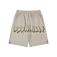 Custom Logo Gym Cotton Running Shorts