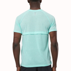 Custom Logo Running Shirt Compression Slim Fit T-Shirt Men Gym Clothing Summer Fashion Quick Dry Bodybuilding Fitness Tops Tees